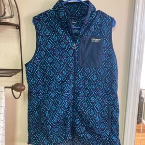 L.L. Bean Multicolor Knit Vest